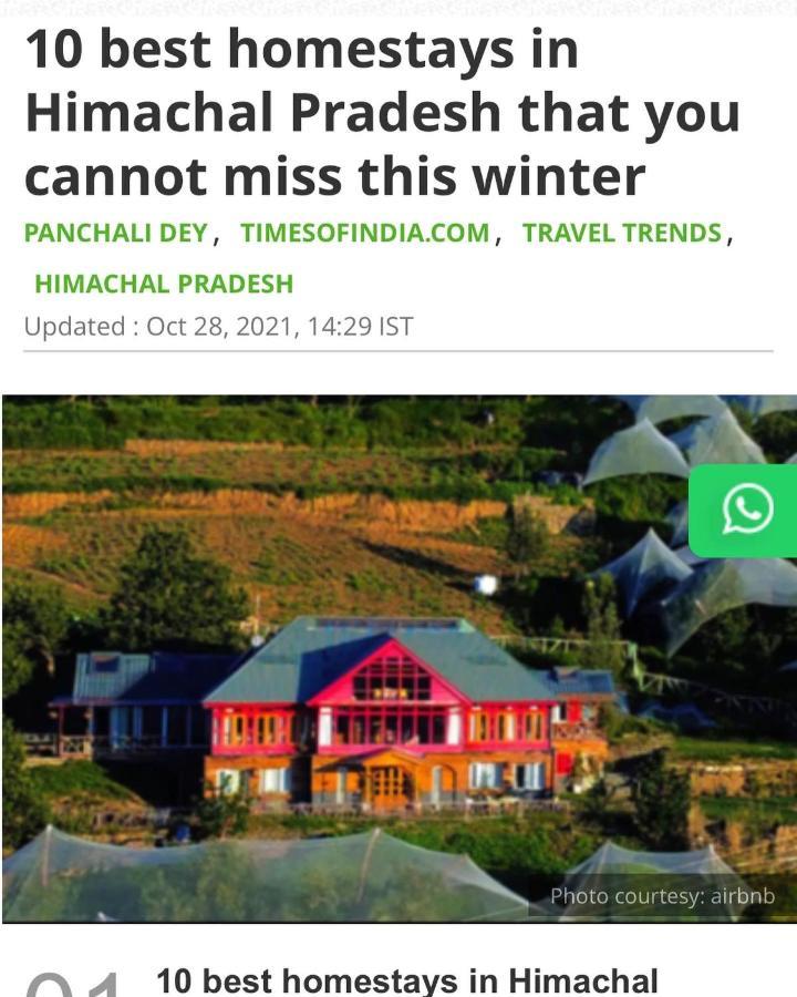 Meena Bagh Ratnari- An Apple Orchard Bungalow Bagi Eksteriør bilde
